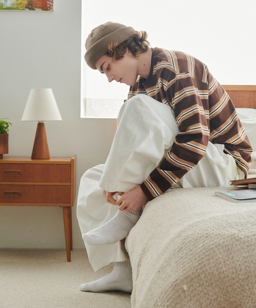 MAISON CLUB(メゾンクラブ)の「【MAISON CLUB】Balloon Fatigue Pants(カーゴパンツ・メンズ・ホワイト/ネイビー/カーキ・S/M/L)」の11枚目の写真