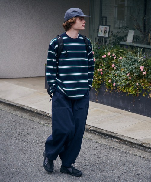 MAISON CLUB(メゾンクラブ)の「【MAISON CLUB】Balloon Fatigue Pants(カーゴパンツ・メンズ・ホワイト/ネイビー/カーキ・S/M/L)」の21枚目の写真