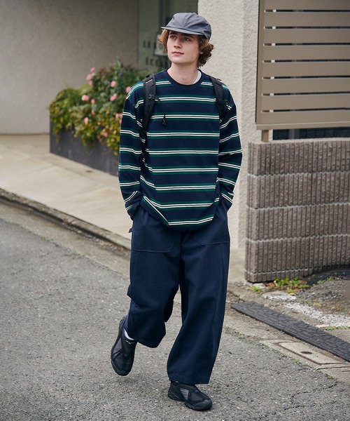 MAISON CLUB(メゾンクラブ)の「【MAISON CLUB】Balloon Fatigue Pants(カーゴパンツ・メンズ・ホワイト/ネイビー/カーキ・S/M/L)」の22枚目の写真