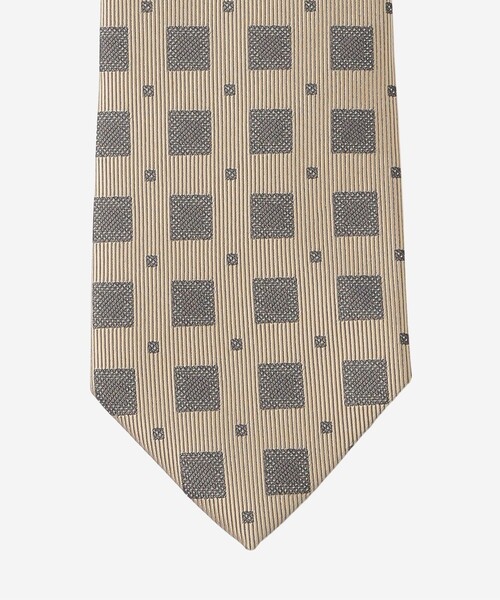 MACKINTOSH LONDON(マッキントッシュ ロンドン)の「ジオメトリック綾目小紋ネクタイ(ネクタイ・メンズ・グレー系その他/ブルー系その他7/ベージュ系その他5・FREE)」の6枚目の写真