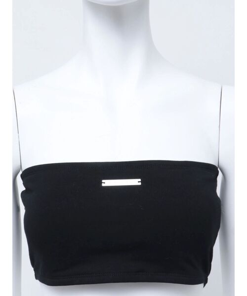 MURUA（ムルーア）の「カップ付きプレートブラトップ（チューブトップ・レディース・ホワイト/ブラック・FREE）」の11枚目の写真