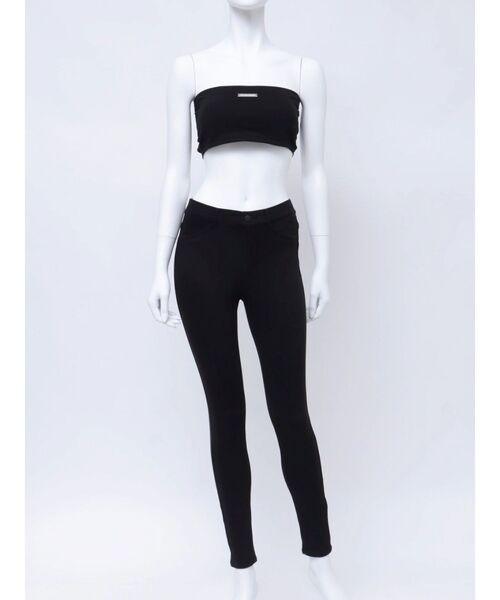 MURUA（ムルーア）の「カップ付きプレートブラトップ（チューブトップ・レディース・ホワイト/ブラック・FREE）」の16枚目の写真