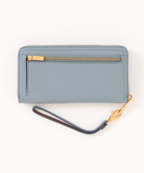 フォッシル 長財布 レディース レザー ブルーSL7831450
