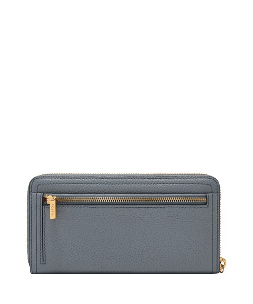 フォッシル 長財布 レディース レザー ブルーSL7831450