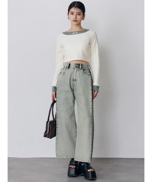 MURUA（ムルーア）の「ギャザープラットフォームシューズ（その他シューズ・レディース・アイボリー/ブラック/ブラウン・22.5/23.5/24.5）」の4枚目の写真