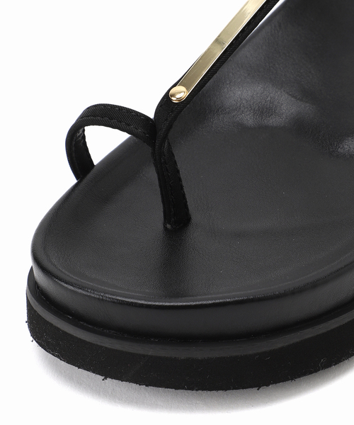 JOURNAL STANDARD relume（ジャーナルスタンダード　レリューム）の「［26SS新作］RELUME  プレートサンダル（サンダル・レディース・ブラック/ベージュ・23cm/23.5cm/24cm/24.5cm/25cm）」の15枚目の写真