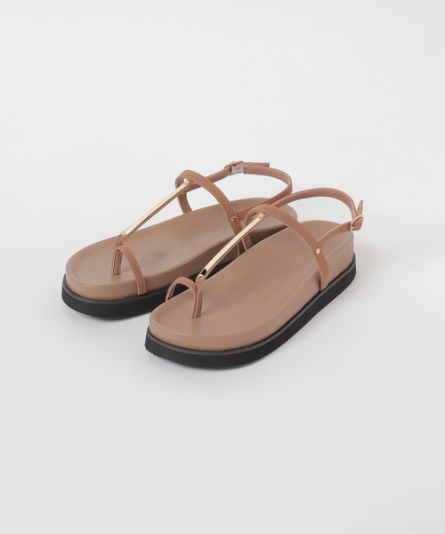 JOURNAL STANDARD relume（ジャーナルスタンダード　レリューム）の「［26SS新作］RELUME  プレートサンダル（サンダル・レディース・ブラック/ベージュ・23cm/23.5cm/24cm/24.5cm/25cm）」の16枚目の写真