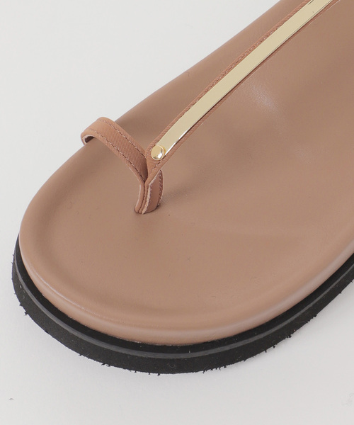 JOURNAL STANDARD relume（ジャーナルスタンダード　レリューム）の「［26SS新作］RELUME  プレートサンダル（サンダル・レディース・ブラック/ベージュ・23cm/23.5cm/24cm/24.5cm/25cm）」の17枚目の写真