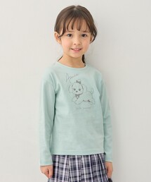 Strawberry Collection】アートプリント 長袖Tシャツ（Tシャツ