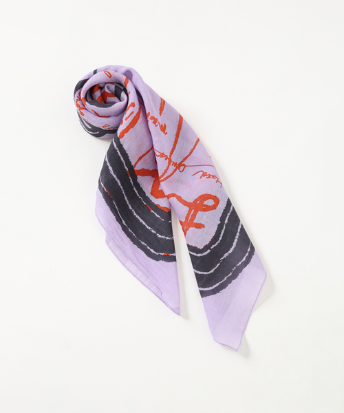 manipuri(マニプリ)の「manipuri マニプリ インドストール インバージョンフィッシュ 0161333102(ストール/ショール・レディース・ピンク・FREE)」の2枚目の写真