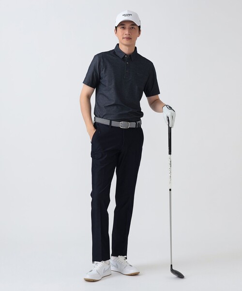 BEAMS GOLF(ビームスゴルフ)の「PURPLE LABEL / デニムライク ストレッチ パンツ(撥水)(その他パンツ・メンズ・インディゴブルー/オリーブ・50/48/46/44/52)」の15枚目の写真