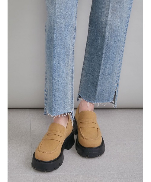 Mila Owen（ミラオーウェン）の「モカシンローファー（その他シューズ・レディース・ブラック/ブラウン/ベージュ・36/37/38）」の4枚目の写真