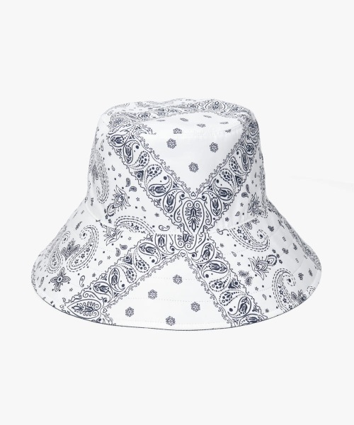 arth(アース)の「arth Bandana Ribbon Bucket / アース(ハット・レディース・ホワイト/ライトブルー/ブラウン・M/57.5cm)」の13枚目の写真