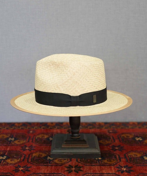 MRFATMAN（ミスターファットマン）の「TWO DOLLAR FINE RAFFIA（ハット・メンズ・ブラック/ベージュ・XL/L/M）」の4枚目の写真