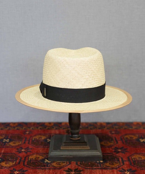 MRFATMAN（ミスターファットマン）の「TWO DOLLAR FINE RAFFIA（ハット・メンズ・ブラック/ベージュ・XL/L/M）」の6枚目の写真