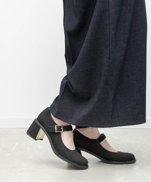 RANDA(ランダ)の「ヒールアップメリージェーンパンプス(パンプス・レディース・ブラック/アイボリー・L/M/S/LL)」の19枚目の写真