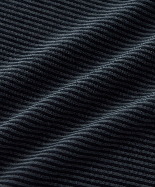 Saturdays NYC（サタデーズ ニューヨークシティ ）の「Velour Stripe Relaxed SS T-Shirt（Tシャツ/カットソー・メンズ・ブルー/ダークブラウン/ベージュ・M/L/S）」の15枚目の写真