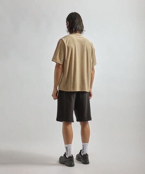 Saturdays NYC（サタデーズ ニューヨークシティ ）の「Velour Stripe Relaxed SS T-Shirt（Tシャツ/カットソー・メンズ・ブルー/ダークブラウン/ベージュ・M/L/S）」の20枚目の写真