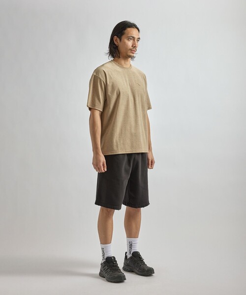 Saturdays NYC（サタデーズ ニューヨークシティ ）の「Velour Stripe Relaxed SS T-Shirt（Tシャツ/カットソー・メンズ・ブルー/ダークブラウン/ベージュ・M/L/S）」の21枚目の写真