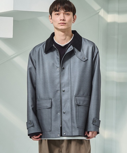 LAKOLE（ラコレ）の「ライトハンティング / 645438（ブルゾン・メンズ・ダークブラウン/アイボリー/チャコール・MEDIUM/LARGE）」の2枚目の写真