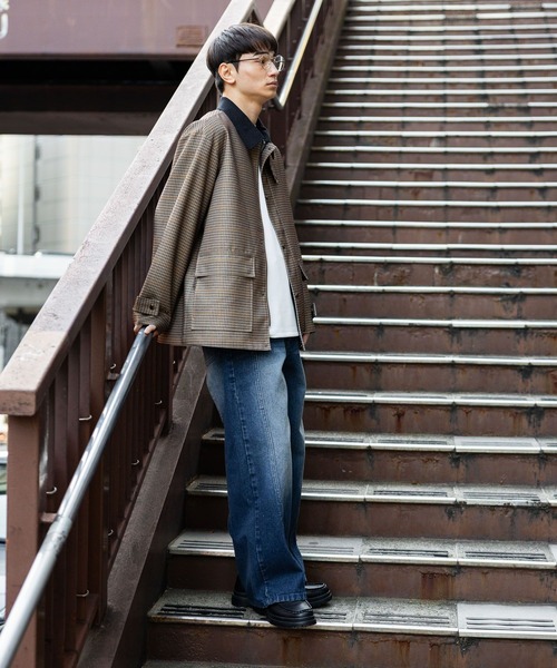 LAKOLE（ラコレ）の「ライトハンティング / 645438（ブルゾン・メンズ・ダークブラウン/アイボリー/チャコール・MEDIUM/LARGE）」の16枚目の写真