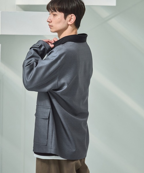 LAKOLE（ラコレ）の「ライトハンティング / 645438（ブルゾン・メンズ・ダークブラウン/アイボリー/チャコール・MEDIUM/LARGE）」の14枚目の写真