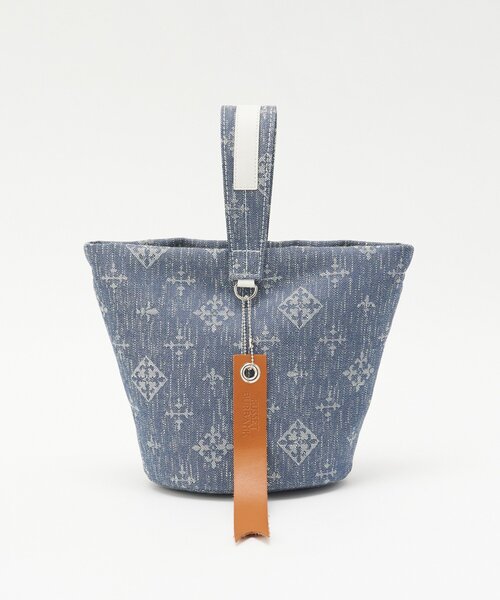russet（ラシット）の「デニムジャガード2WAYワンショルダーバッグ（トートバッグ・レディース・インディゴブルー・FREE）」の5枚目の写真