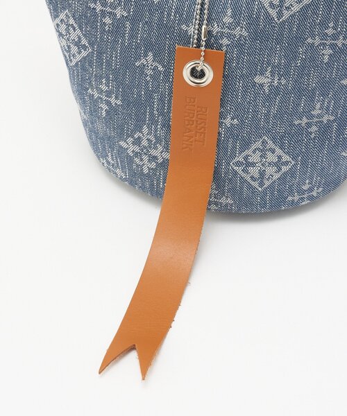 russet（ラシット）の「デニムジャガード2WAYワンショルダーバッグ（トートバッグ・レディース・インディゴブルー・FREE）」の6枚目の写真