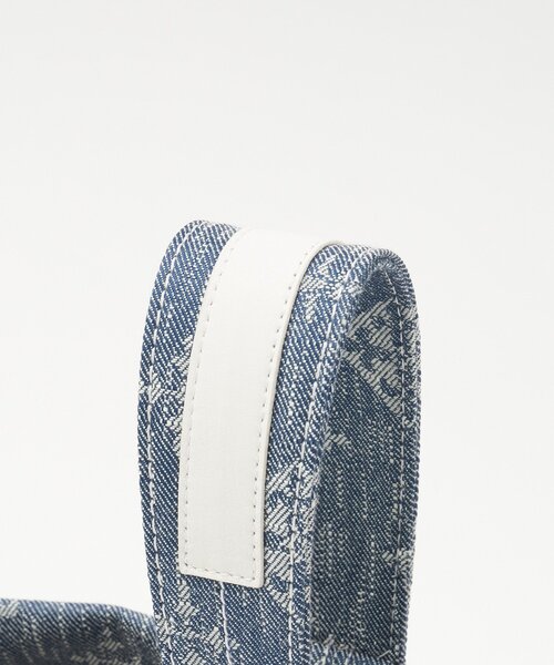 russet（ラシット）の「デニムジャガード2WAYワンショルダーバッグ（トートバッグ・レディース・インディゴブルー・FREE）」の8枚目の写真