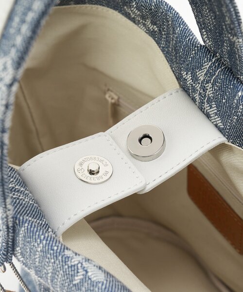 russet（ラシット）の「デニムジャガード2WAYワンショルダーバッグ（トートバッグ・レディース・インディゴブルー・FREE）」の12枚目の写真