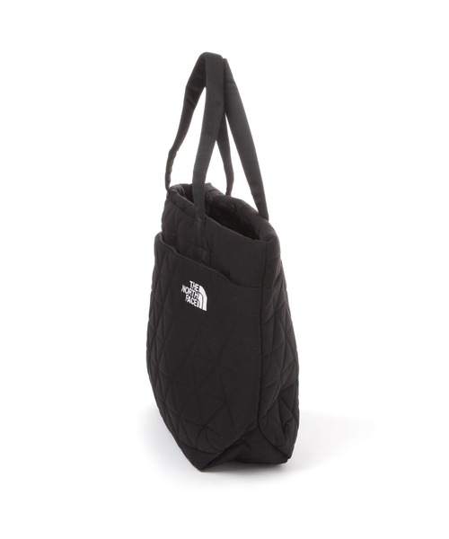 THE NORTH FACE(ザノースフェイス)の「【THE NORTH FACE(ザ・ノース・フェイス)】Geo face tote(PC・タブレットケース・レディース・アイボリー/ブラック・FREE)」の3枚目の写真