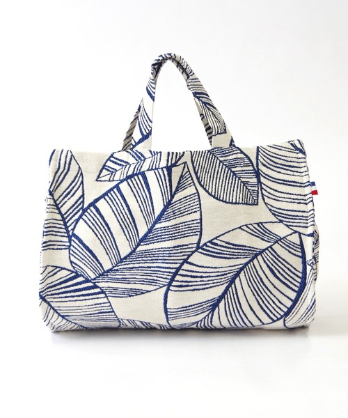 Erwan L(アルワンエル)の「Erwan L(アルワンエル) / ガセットトートバッグ Gusset tote EL-25003 フランス製(トートバッグ・レディース・ブラックミックス/ゴールド/ブラック×ホワイト/ブラック×ゴールド/ホワイト×レッド/ライトブルー/ネイビー×ホワイト/マルチ/ライトグレー/レオパード・FREE)」の7枚目の写真