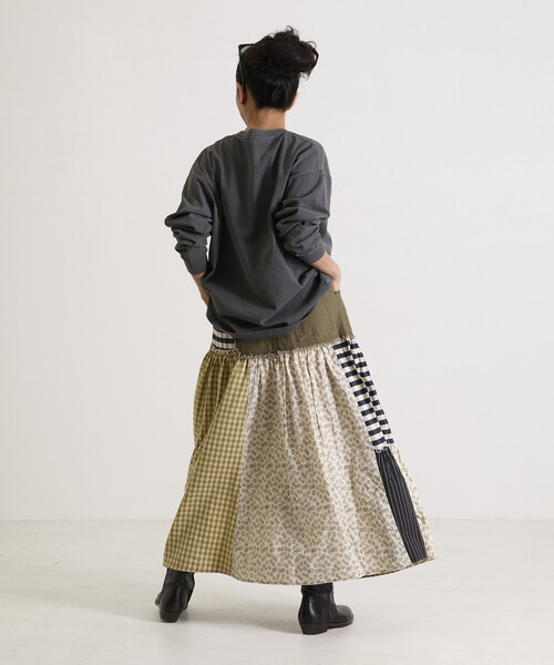 Freada(フリーダ)の「Freada/フリーダ オリジナル フォト プリント ロンT(Tシャツ/カットソー・レディース・ブラック/ホワイト・ONE SIZE)」の6枚目の写真