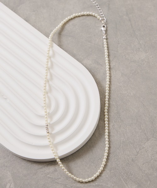 VIS(ビス)の「パールネックレス(ネックレス・レディース・シルバー/ゴールド・FREE)」の5枚目の写真