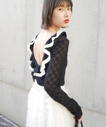 HONEY MI HONEY｜ハニーミーハニーのTシャツ/カットソー（ブラック