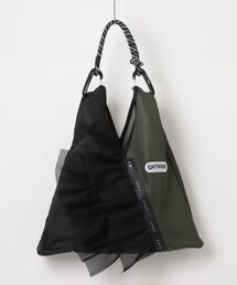 Cepica | 【RISLEY×OUTDOOR PRODUCT】トライアングルフリルメッシュバッグ(トートバッグ)