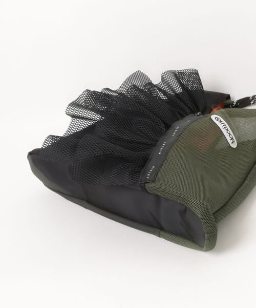 Cepica（セピカ）の「【RISLEY×OUTDOOR PRODUCT】トライアングルフリルメッシュバッグ（トートバッグ・レディース・ベージュ系その他/グレー系その他/ブラック系その他・FREE）」の19枚目の写真