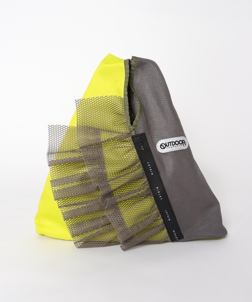 Cepica（セピカ）の「【RISLEY×OUTDOOR PRODUCT】トライアングルフリルメッシュバッグ（トートバッグ・レディース・ベージュ系その他/グレー系その他/ブラック系その他・FREE）」の16枚目の写真