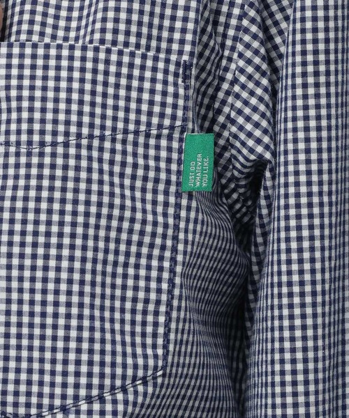 niko and...（ニコアンド）の「ケアイージーBOYSライクシャツ（シャツ/ブラウス・レディース・ブルー/ネイビー/ピンク/グリーン・BIG(L)/MEDIUM）」の20枚目の写真