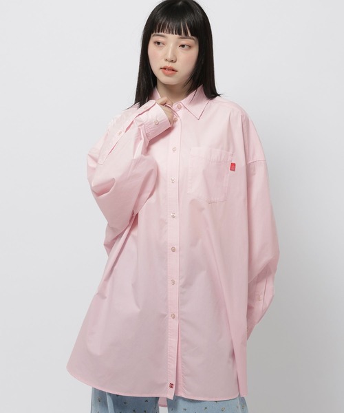 niko and...（ニコアンド）の「ケアイージーBOYSライクシャツ（シャツ/ブラウス・レディース・ブルー/ネイビー/ピンク/グリーン・BIG(L)/MEDIUM）」の7枚目の写真