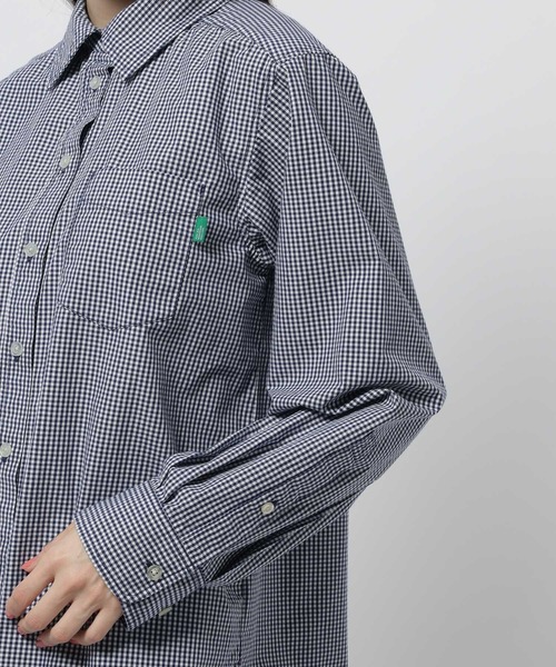 niko and...（ニコアンド）の「ケアイージーBOYSライクシャツ（シャツ/ブラウス・レディース・ブルー/ネイビー/ピンク/グリーン・BIG(L)/MEDIUM）」の15枚目の写真