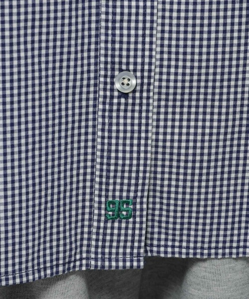 niko and...（ニコアンド）の「ケアイージーBOYSライクシャツ（シャツ/ブラウス・レディース・ブルー/ネイビー/ピンク/グリーン・BIG(L)/MEDIUM）」の18枚目の写真