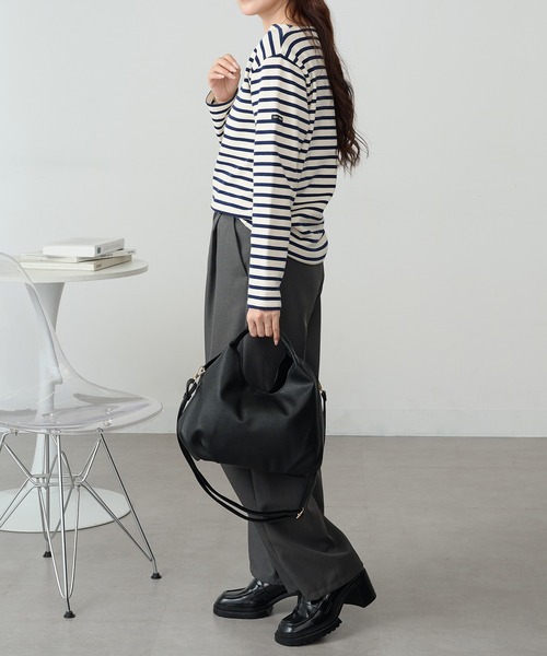 MAISON BREEZE（メゾンブリーズ）の「【MAISON BREEZE】コロンプチショルダー SNBD（ショルダーバッグ・レディース・ベージュ/ブラウン/シルバー/アイボリー/ブラック・FREE）」の22枚目の写真