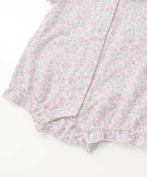 SLAP SLIP BABY（スラップスリップベビー）の「【お揃い】プリント総柄重ね襟付き半袖ロンパースベビー(60~80cm)（ロンパース・キッズ・ピンク系その他/レッド系その他・80ｃｍ/70cm/60cm）」の12枚目の写真