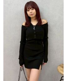 EVRIS | レイヤードホルターネックミニワンピース(ワンピース)