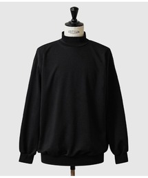 WIVID SUVIN GIZA Hi-Neck Urake Sweater