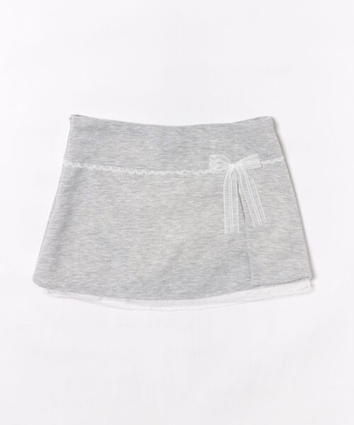Ritzy(リッツィー)の「トッド柄レースレイヤードミニスカート(スカート・レディース・ホワイト/ブラック/グレー・M/L)」の15枚目の写真