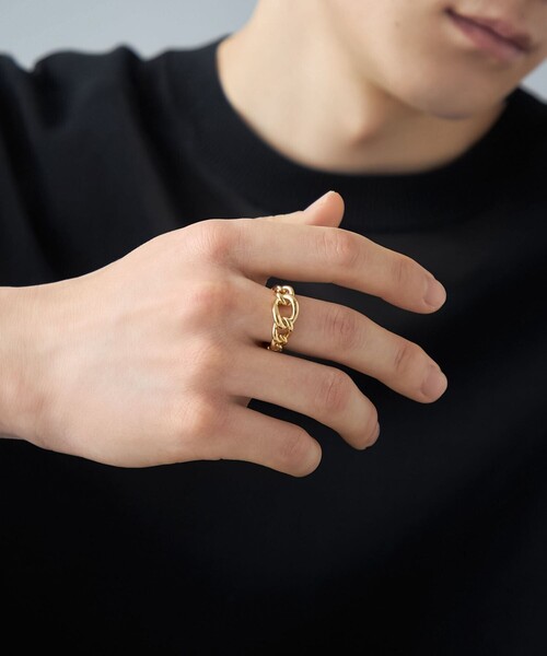 Jouete（ジュエッテ）の「[コネクト]  リング チェーン（リング・レディース・イエローゴールド・13号/11号/9号/15号/17号）」の7枚目の写真