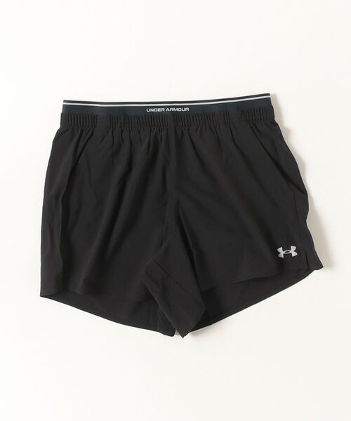 UNDER ARMOUR（アンダーアーマー）の「アンダーアーマー  UAバニッシュウーブン 5インチ ショーツ（その他パンツ・レディース・ブラック・S/M/L/XL）」の2枚目の写真