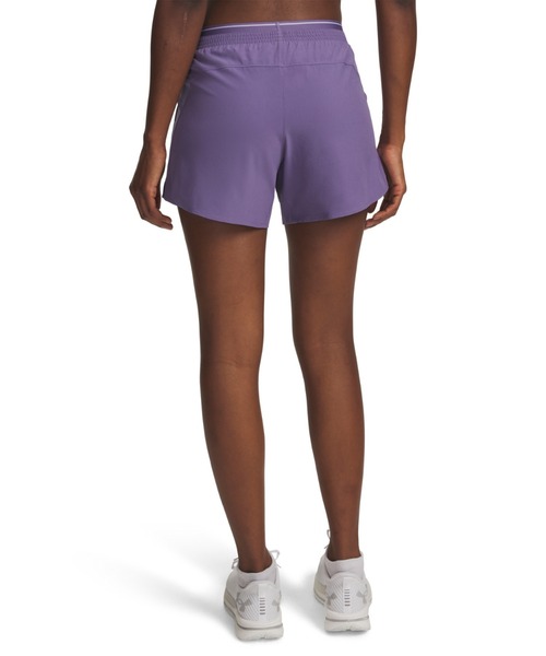 UNDER ARMOUR（アンダーアーマー）の「アンダーアーマー  UAバニッシュウーブン 5インチ ショーツ（その他パンツ・レディース・ブラック・S/M/L/XL）」の8枚目の写真